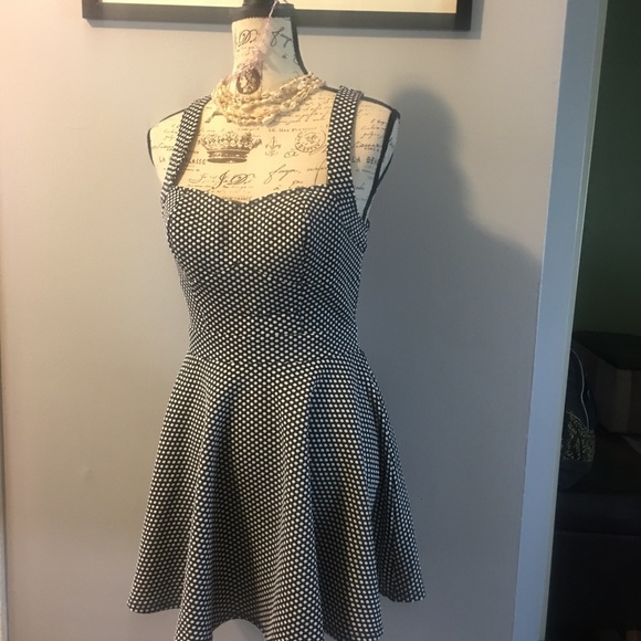 miss avenue Dresses & Skirts - Retro dots dress flare dress party dress